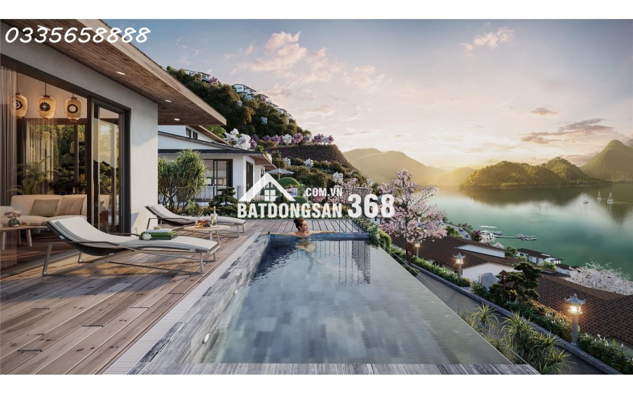 Biệt thự Takara Hoà Bình Resort - Siêu phẩm duy nhất lòng hồ Hoà Bình